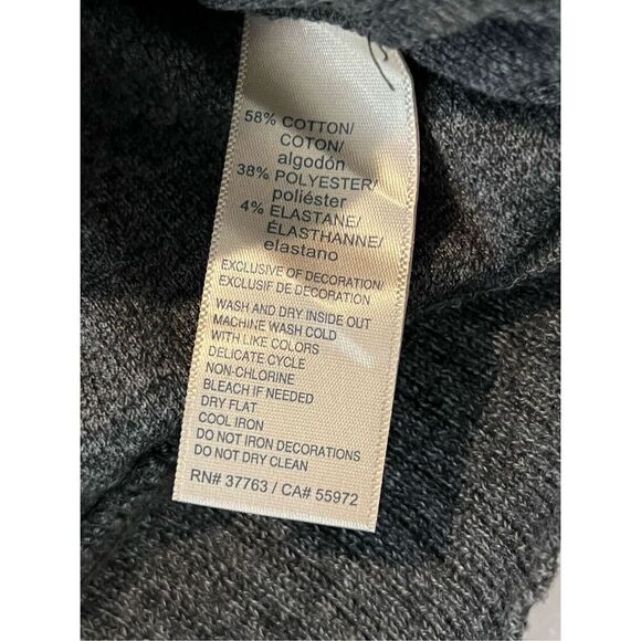 Rafaella Studded High Neck Asymmetrical Sweater Plus Size 3X Casual - Picture 9 of 11